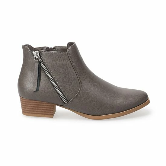 Croft & Barrow® Women's Ankle Boots Cognac - Image 7