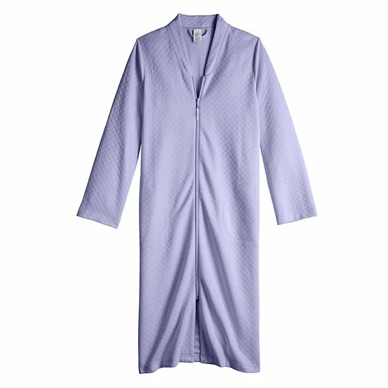 Women's Croft & Barrow® Quilted Lounger Navy - Image 3