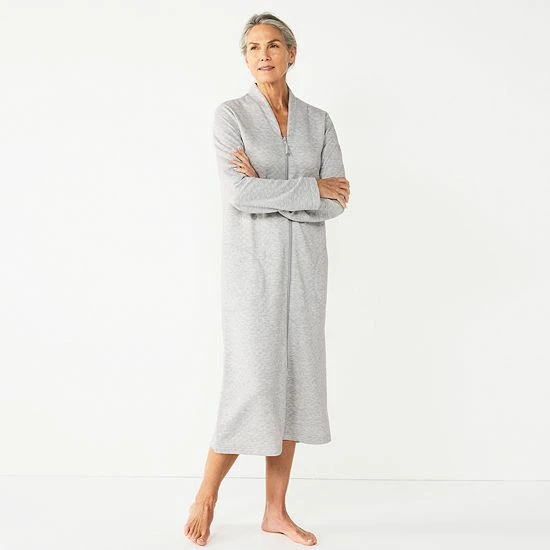 Women's Croft & Barrow® Quilted Lounger Navy - Image 7