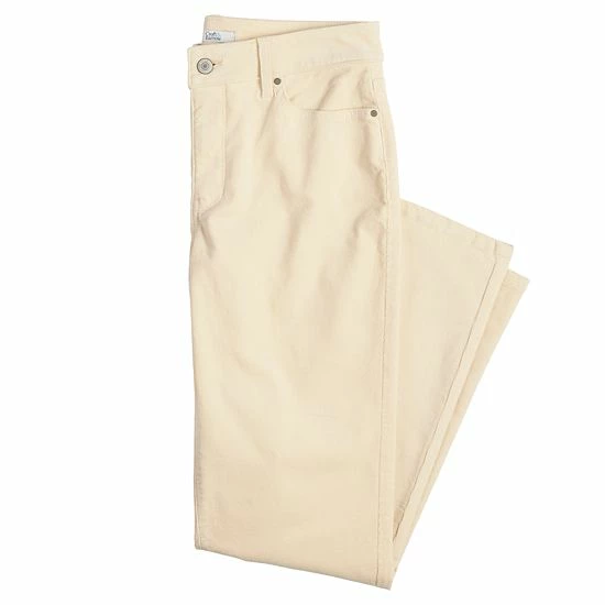 Women's Croft & Barrow® Straight-Leg Corduroy Pants Maple Chili - Image 4