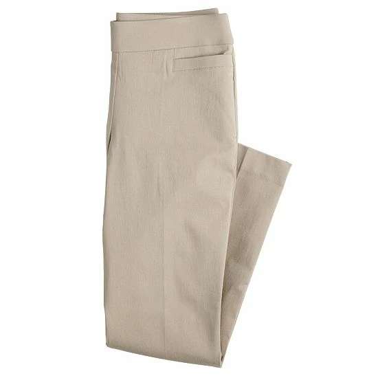 Women's Croft & Barrow® Millennium Tummy Control Pull-On Pants Heather Grey - Image 6