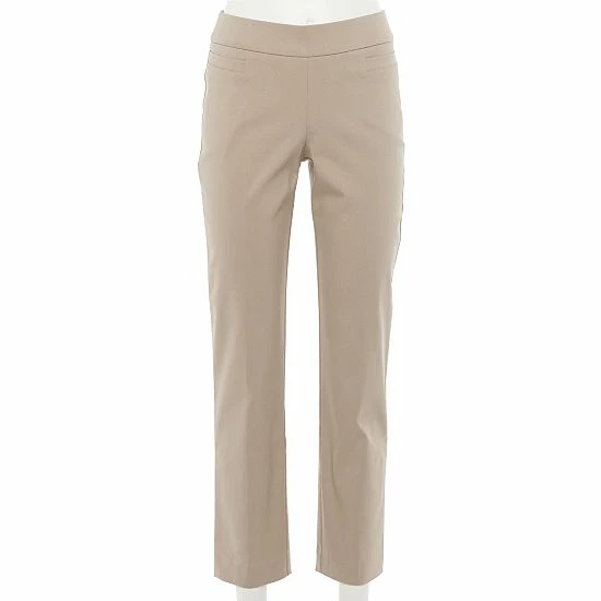 Women's Croft & Barrow® Millennium Tummy Control Pull-On Pants Heather Grey - Image 12