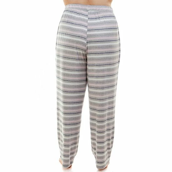 Plus Size Croft & Barrow® Whisperluxe Pajama Pants Hometown Plaid - Image 2