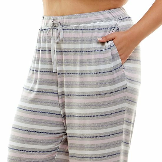 Plus Size Croft & Barrow® Whisperluxe Pajama Pants Hometown Plaid - Image 3