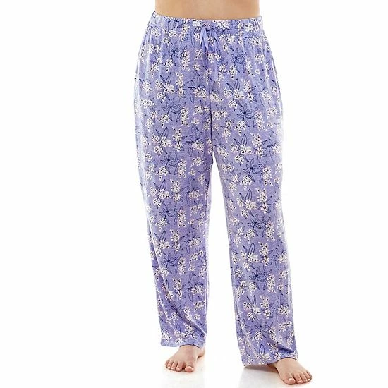 Plus Size Croft & Barrow® Whisperluxe Pajama Pants Hometown Plaid - Image 6