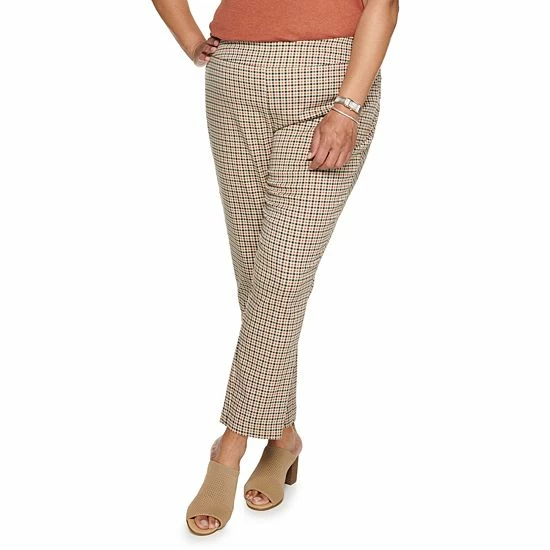 Plus Size Croft & Barrow® Effortless Stretch Pull-On Pants Prosperity Green - Image 13