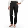 Women's Croft & Barrow® Classic Pull-On Straight Leg Pants Genuine Navy