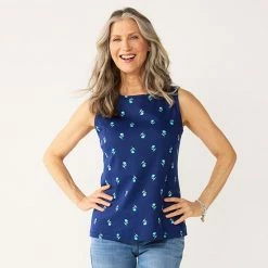 Women's Croft & Barrow® Essential Tank Peach