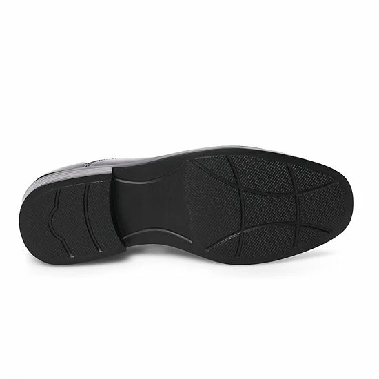 Croft & Barrow® Perry Men's Ortholite Bicycle-Toe Dress Shoes Black - Image 4