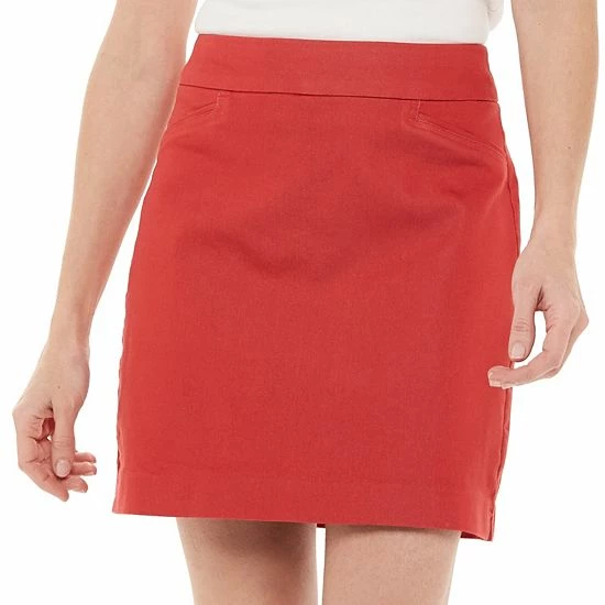 Women's Croft & Barrow® Effortless Stretch Skort Mineral Black - Image 7