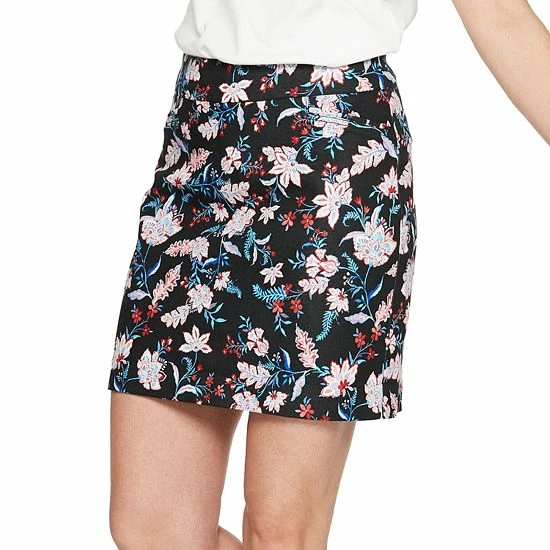 Women's Croft & Barrow® Effortless Stretch Skort Mineral Black - Image 16