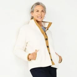 Petite Croft & Barrow® Microfleece Jacket