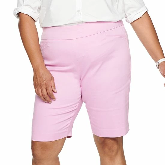 Plus Size Croft & Barrow® Effortless Stretch Bermuda Shorts Dragonfly Plus Size Croft & Barrow® Effortless Stretch Bermuda Shorts Dragonfly -Croft & BarrowSales unnamed file 2967