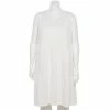 Plus Size Croft & Barrow® Splitneck Tiered Dress White