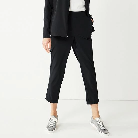 Women's Croft & Barrow® Classic Comfort Collection Jogger Navy