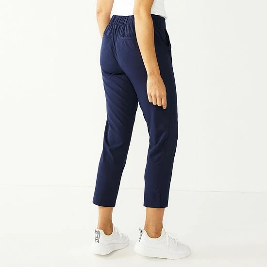 Women's Croft & Barrow® Classic Comfort Collection Jogger Navy - Image 2