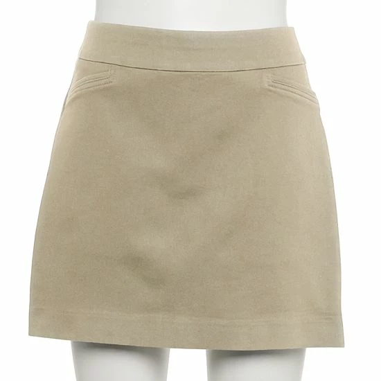 Petite Croft & Barrow® Effortless Stretch Skort Black - Image 5