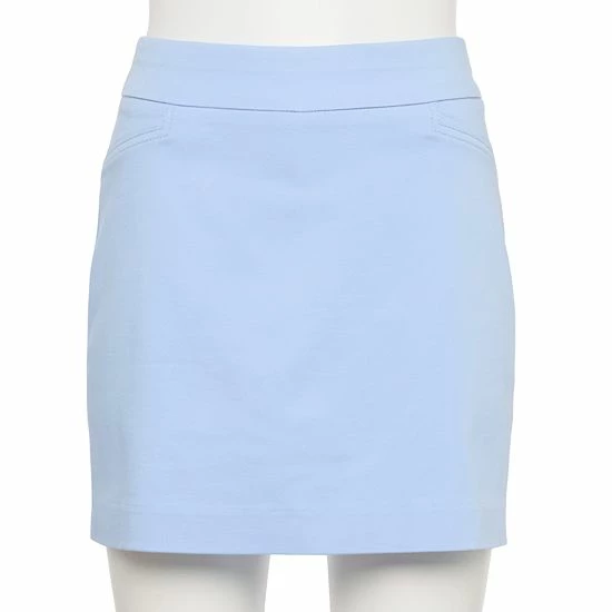 Petite Croft & Barrow® Effortless Stretch Skort Black - Image 8