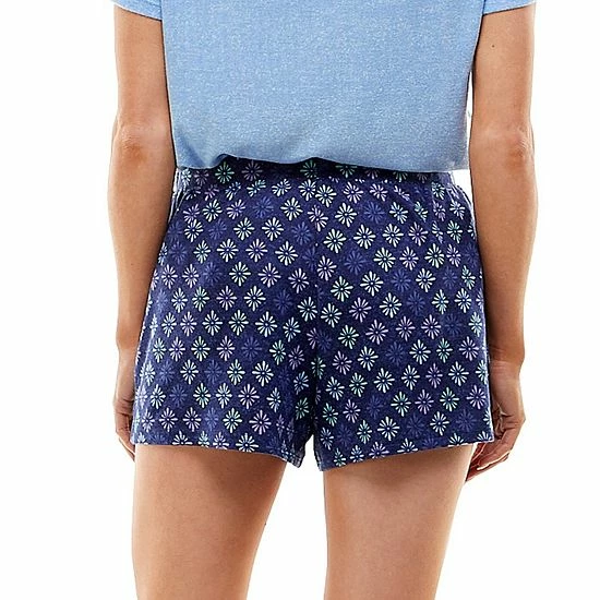 Women's Croft & Barrow® Whisperluxe Pajama Shorts Gray Dot - Image 2