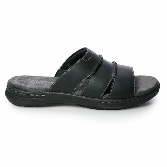 Croft & Barrow® Antone Men's Slide Sandals Black - Image 2