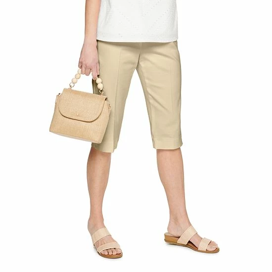 Women's Croft & Barrow® Effortless Stretch Skimmer Pants Navy - Image 9