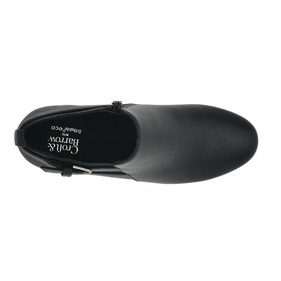 Croft & Barrow® Grapesoda Women's Block Heel Ankle Boots Black - Image 5