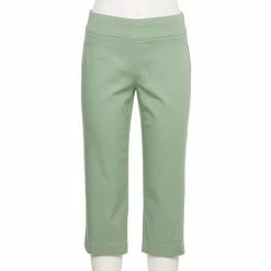 Women's Croft & Barrow® Effortless Stretch Capri Pants Genuine Navy