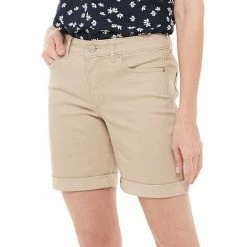 Women's Croft & Barrow® Cuffed Jean Shorts Dark Wash -Croft & BarrowSales unnamed file 3644