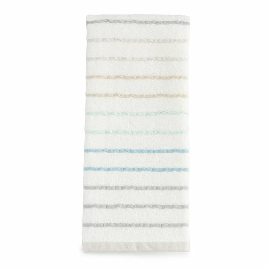 Croft & Barrow Sonoma Goods For Life® Coastal Stripe Weft Hand Towel