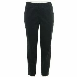 Plus Size Croft & Barrow® Pull On Straight-Leg Pants