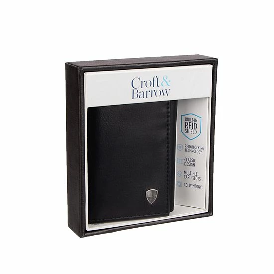 Men's Croft & Barrow® RFID Trifold Wallet