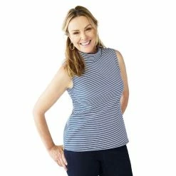 Women's Croft & Barrow® Essential Mockneck Tank Magenta