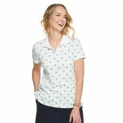 Petite Croft & Barrow® Essential Polo Shirt Blush