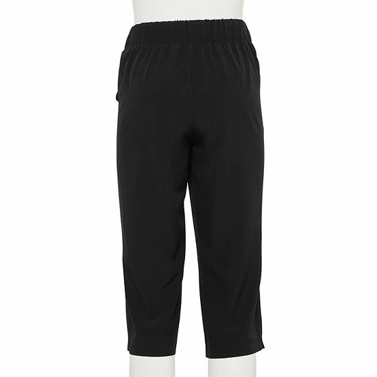 Petite Croft & Barrow® Classic Comfort Collection Capri Pants Fuchsia - Image 2