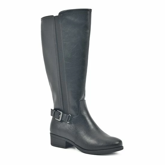 Croft & Barrow® Karaa Women's Knee-High Boots Black - Image 3