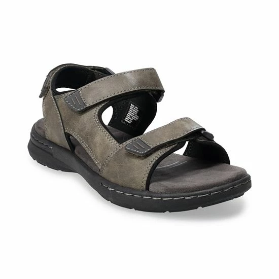 Croft & Barrow® Luther Men's Sport Sandals Gray