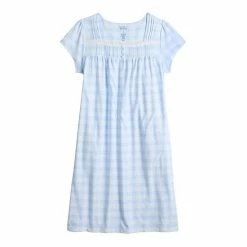 Women's Croft & Barrow® Short Sleeve Knit Nightgown Mint Butterfly 3 Women's Croft & Barrow® Short Sleeve Knit Nightgown Mint Butterfly -Croft & BarrowSales unnamed file 4339