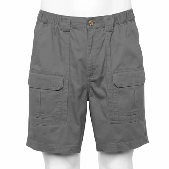 Men's Croft & Barrow® 7.5" Elastic-Side Cargo Shorts Khaki - Image 9