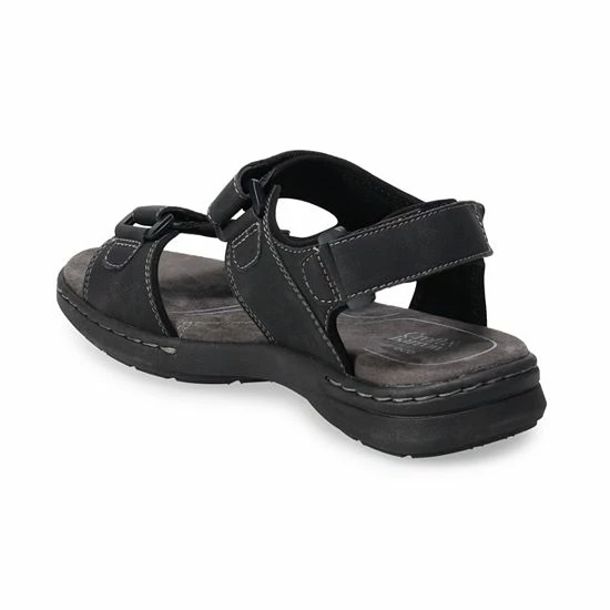 Croft & Barrow® Luther Men's Sport Sandals Black - Image 3