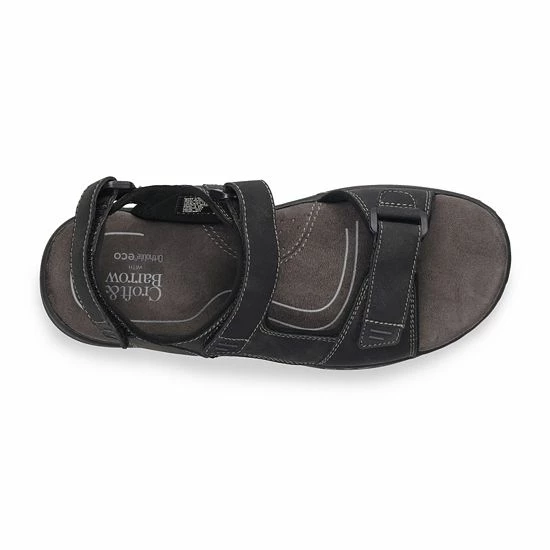 Croft & Barrow® Luther Men's Sport Sandals Black - Image 5