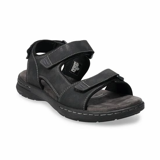 Croft & Barrow® Luther Men's Sport Sandals Black - Image 7