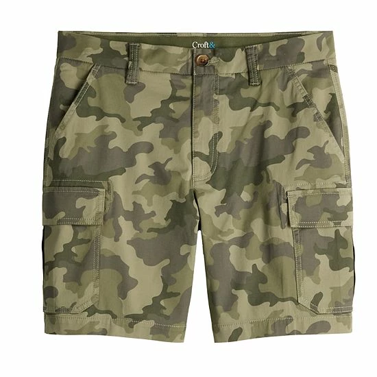 Men's Croft & Barrow® Classic 7.5-Inch Cargo Shorts Black Men's Croft & Barrow® Classic 7.5-Inch Cargo Shorts Black -Croft & BarrowSales unnamed file 4672