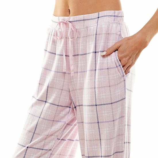 Women's Croft & Barrow® Whisperluxe Pajama Pants Garden Floral - Image 3