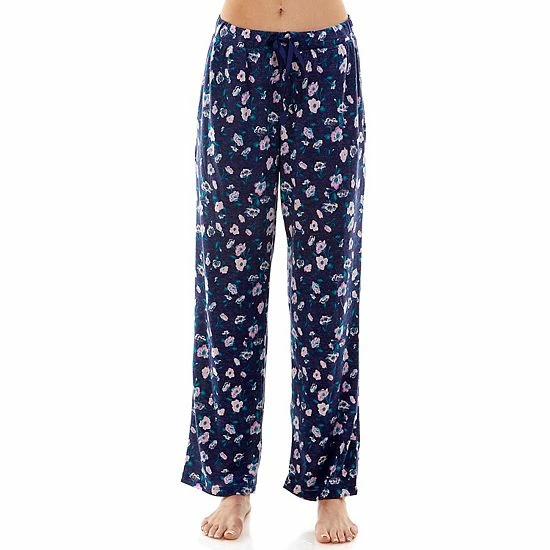 Women's Croft & Barrow® Whisperluxe Pajama Pants Garden Floral - Image 11