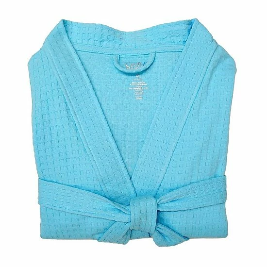 Women's Croft & Barrow® Waffle Texture Robe White - Image 5