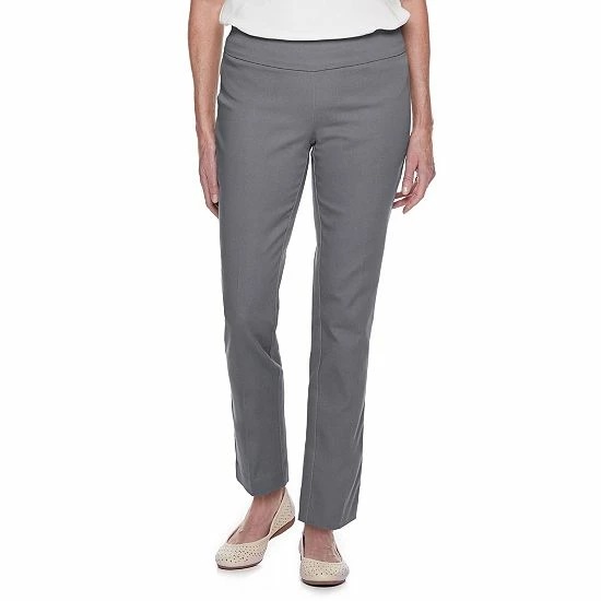 Petite Croft & Barrow® Effortless Stretch Pants Journey - Image 18
