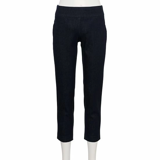 Petite Croft & Barrow® Effortless Stretch Pants Journey - Image 19